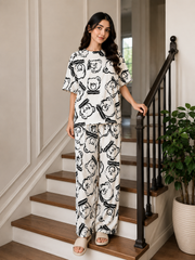 Black & White Bear PJ Set