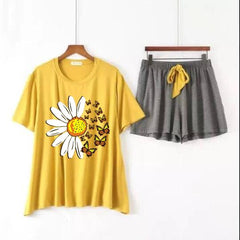 Women Short Wear Yellow