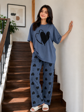 Double Heart PJs Set