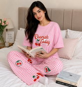 Cherish Today Printed PJs Set