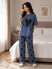 Double Heart PJs Set