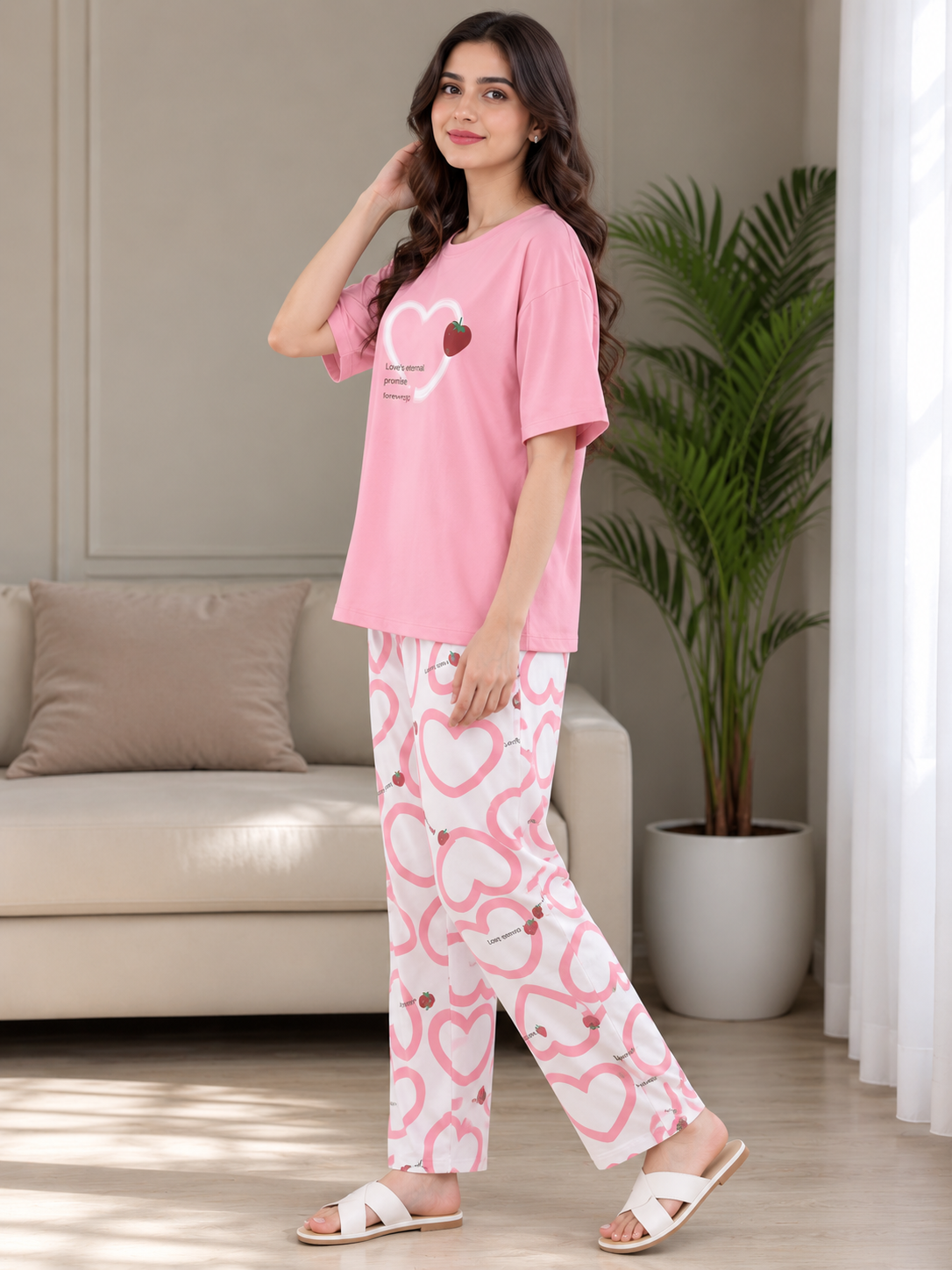 Heart pop  PJ Set