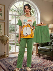 Garfield Dreams 3-Piece Nightwear Set for Women